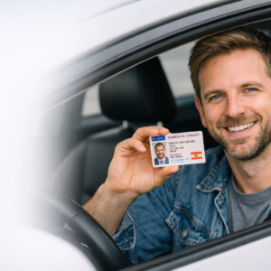 Canje carnet de conducir